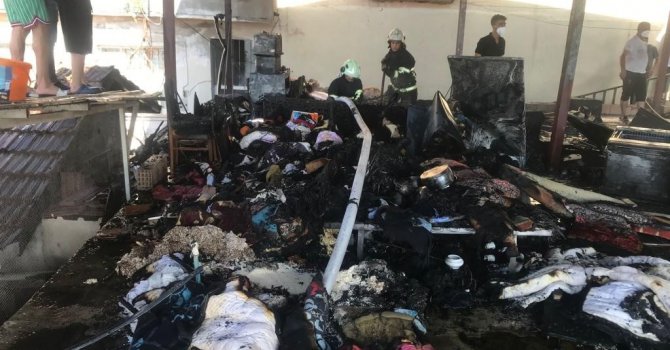 Hatay’da konut yangını çevreye sıçramadan söndürüldü