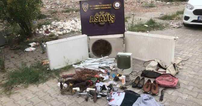 Hatay’da 2 hırsızlık şüphelisi suç üstü yakalandı