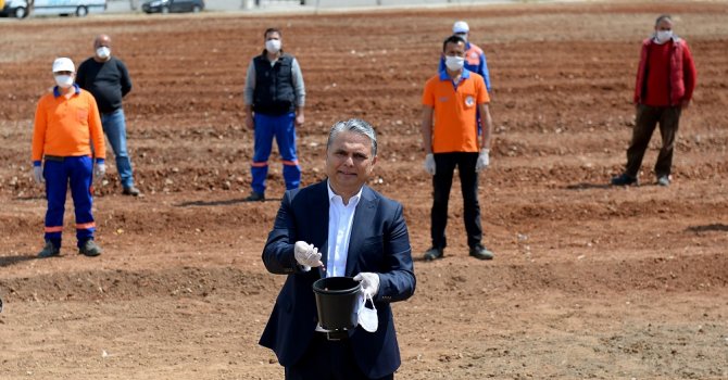 Başkan Uysal talimat verdi, ekim alanı iki katına çıktı