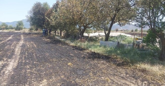 Burdur’da aynı günde ikinci arazi yangını: 8 dönüm arazi yandı