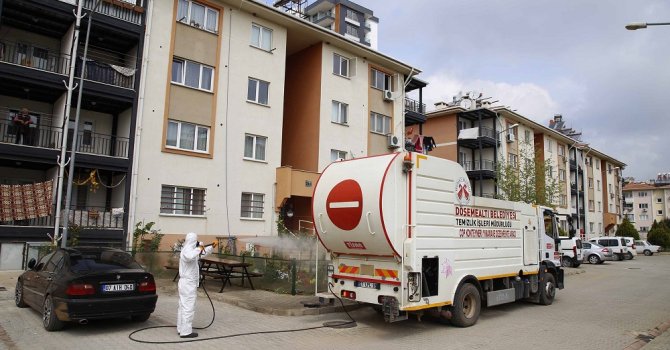Döşemealtı Belediyesi korona virüs önlemlerini şehrin her noktasına taşıyor