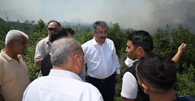 Osmaniye Valisi Yılmaz’dan orman yangını açıklaması