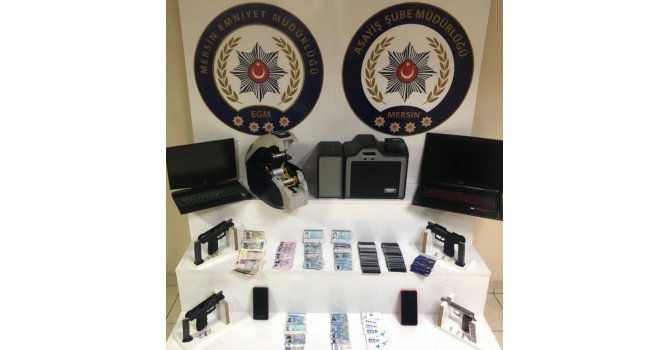 Mersin’de sahte kimlik operasyonunda ikinci dalga: Birçok kart ve cihaz ele geçirildi