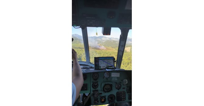 Burdur’daki orman yangını kontrol altına alındı