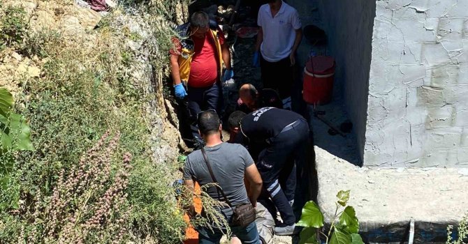 Çalıştığı inşaattan düşen genç yaralandı