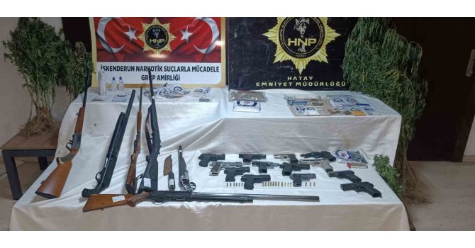 Hatay’da 30 adrese eş zamanlı torbacı operasyonu: 41 gözaltı