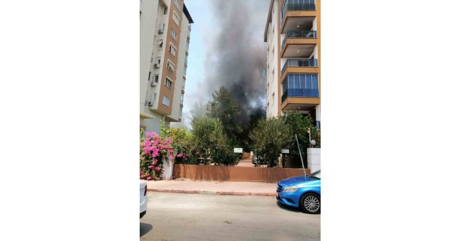 Boş binada çıkan yangın kısa sürede söndürüldü