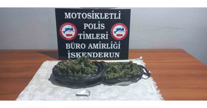 Hatay’da uyuşturucu madde ile yakalanan şüpheli tutuklandı