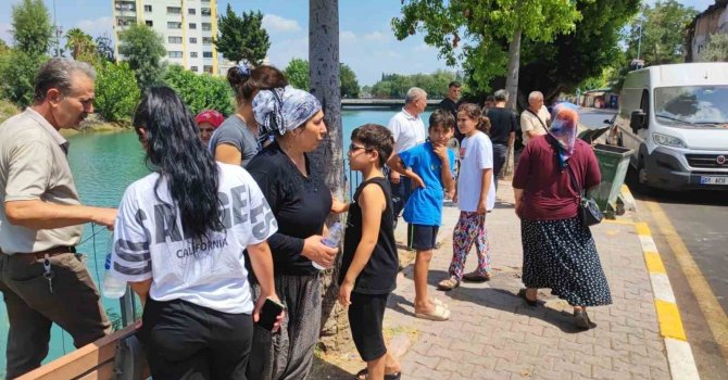 Serinlemek isteyen genç kız sulama kanalında kayboldu