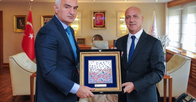 BAŞKAN BAHAR, ANTALYA'NIN TALEPLERİNİ İLETTİ