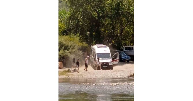 Serinlemek için ırmağa giren şahıs hayatını kaybetti