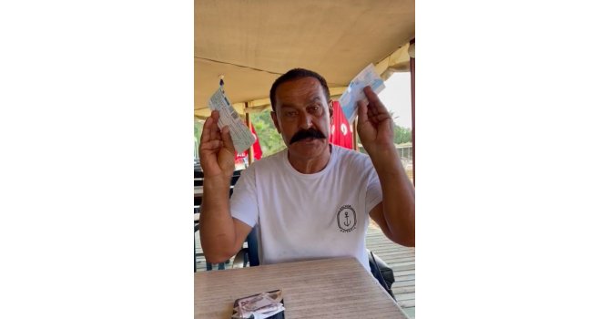 Tatilcinin bulduğu 1 milyon liralık çekin olduğu cüzdan sahibine teslim edildi