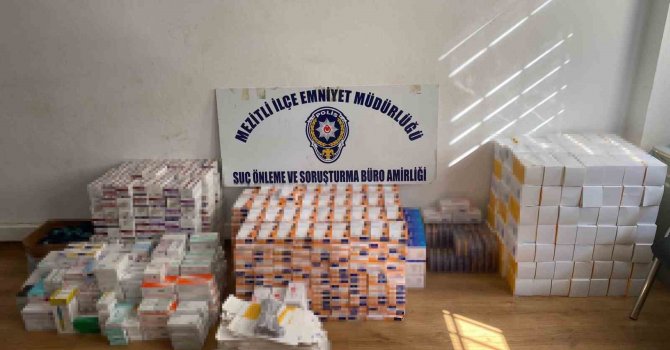 Mersin’de sahte ilaç imal edip satan şüpheliler yakalandı