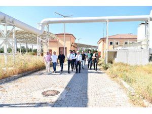 Isparta Valisi Baruş, vatandaşların kötü koku şikayetinde bulunduğu Deri OSB’yi denetledi