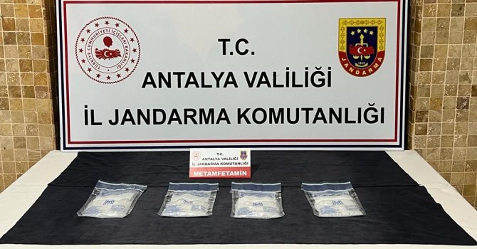 Antalya’da jandarmadan uyuşturucu operasyonu: 1 gözaltı