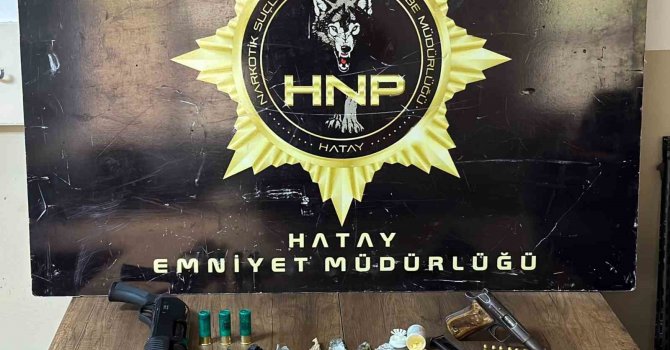 Hatay’da suçlulara polis operasyonu: 3 gözaltı