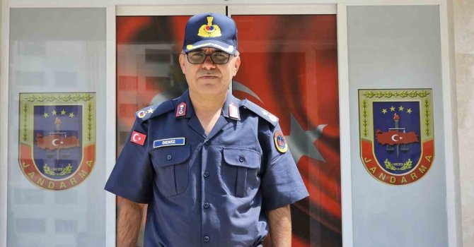 Manavgat Jandarma İlçe Komutanı Jan. Bnb. Mustafa Deniz göreve başladı