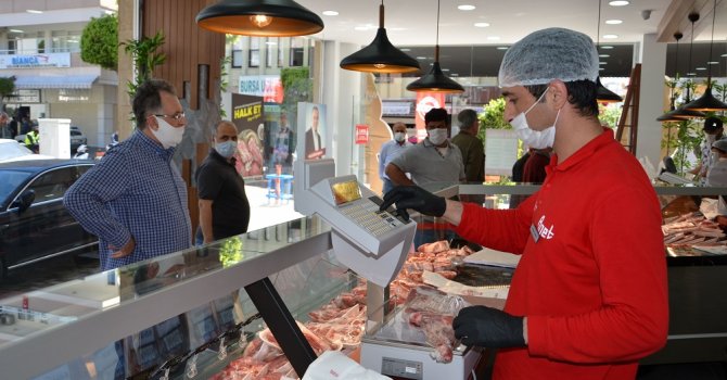 Halk Et’in 3. Satış mağazası Alanya’da açıldı