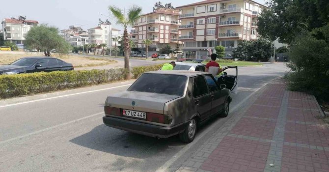 Abart egzoz denetiminden kaçtı yakalanınca yemediği ceza kalmadı