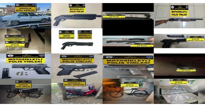 Osmaniye’de asayiş uygulamaları: 7 tutuklama