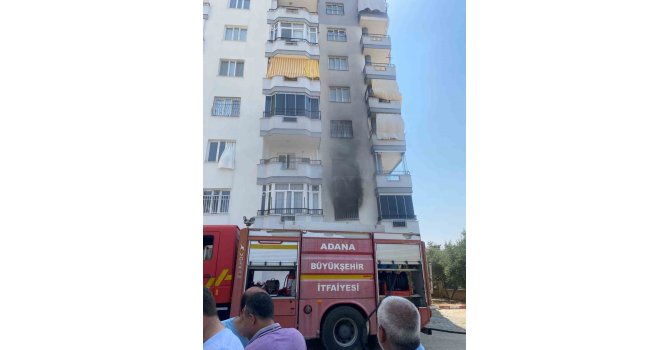 Adana’da ev yangını korkuttu