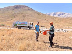 Alanya’da yaylaların çöp sorunu çözüldü