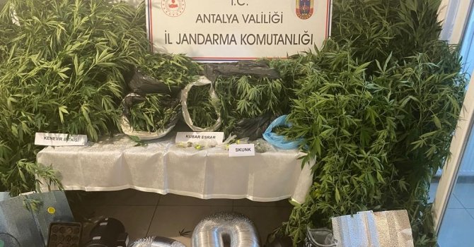 Jandarmadan uyuşturucu tacirlerine geçit yok