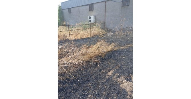 Hatay’da meydana gelen anız yangını söndürüldü