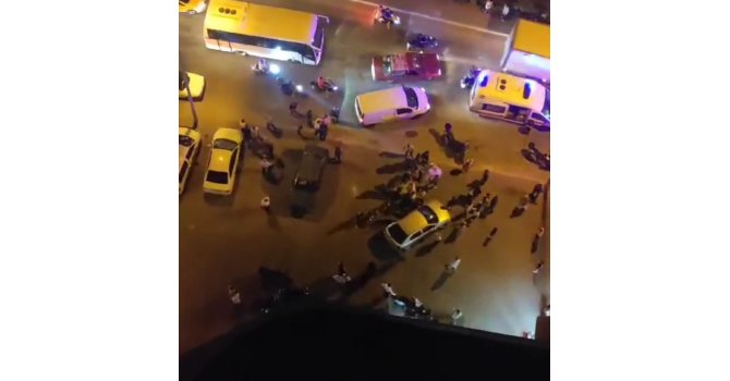 Adana’da gelin ve damat tarafları birbirine girdi