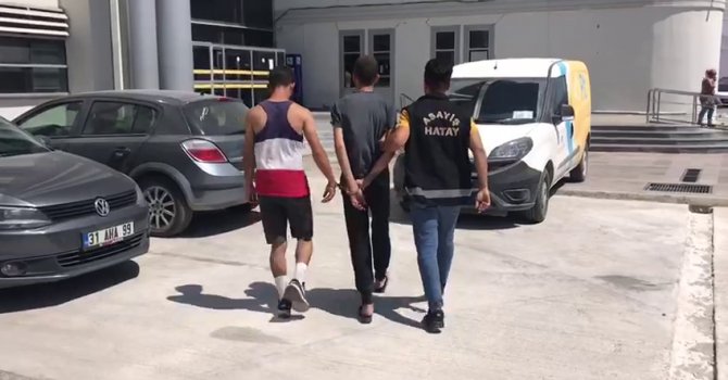 Kombi hırsızları yakalandı