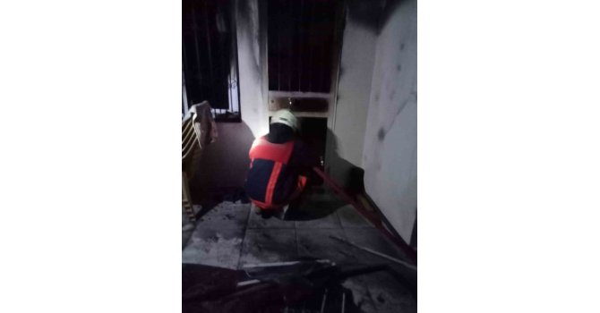 Çamlıyayla’da ev yangını