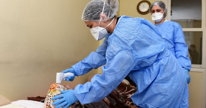 426 kişiye evde bakım hizmeti