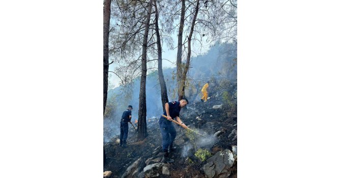 Gazipaşa’daki orman yangını havadan ve karadan yapılan müdahale ile söndürüldü