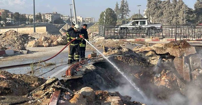 Hatay’da doğalgaz patlaması