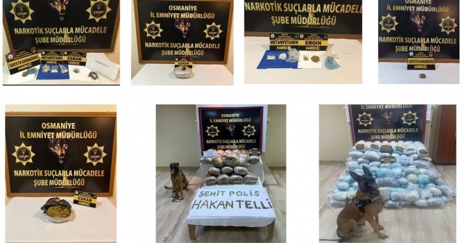 Osmaniye’de uyuşturucu operasyonları: 21 kişi gözaltına alındı