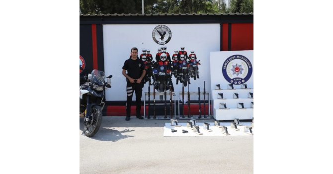Adana’da bir haftada 136 ruhsatsız silah ele geçirildi