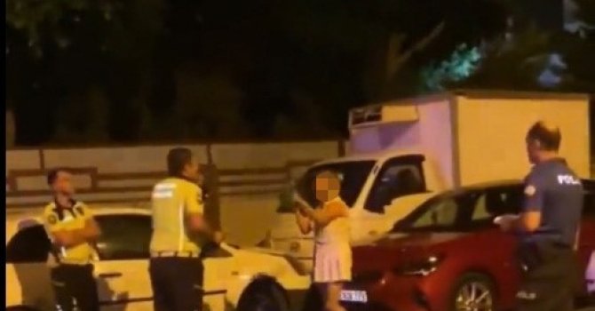 Trafik kazasına karışan kadından polise akıl almaz tehdit