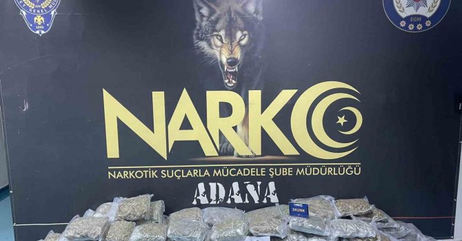 Narkotik köpeği Tinga 58 kilo esrar buldu