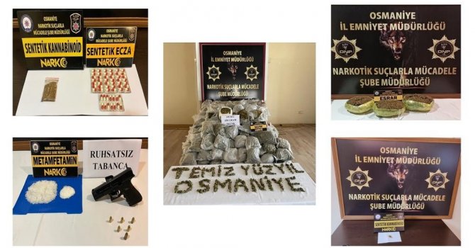 Osmaniye’de uyuşturucu operasyonları: 18 kişi gözaltına alındı