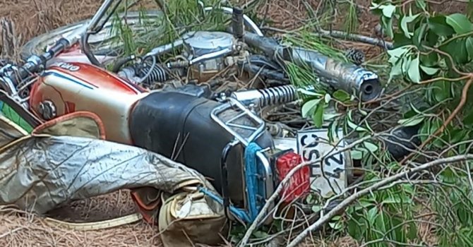 Motosiklet kazasında hayatını kaybeden 2 kişinin cesedi ertesi gün bulundu