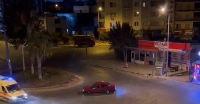Mersin’de drift yapan iki sürücüye 61 bin lira ceza