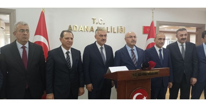 Emniyet Genel Müdürü Ayyıldız, Adana’da "Güvenlik" toplantısına katıldı