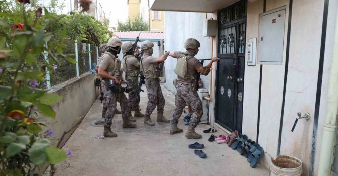 Mersin’de tefeci operasyonu: 14 gözaltı