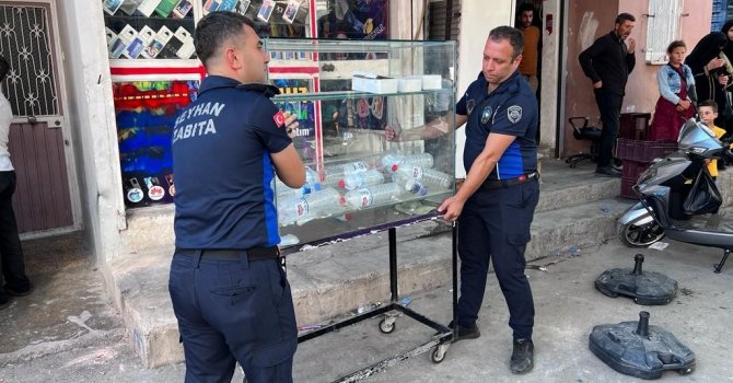 Seyhan zabıtasından sıkı denetim