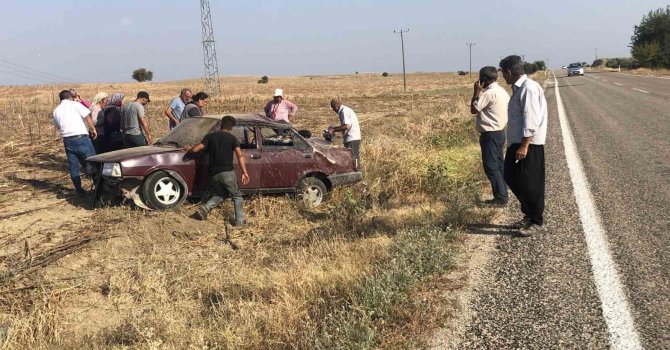Adana’da otomobil takla attı: 3 yaralı