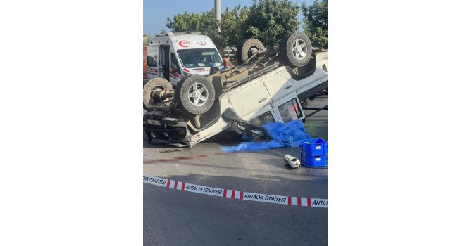 Alanya’da safari kazası