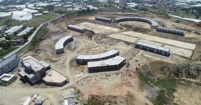 Alanya Toptancı Hali hızla ilerliyor