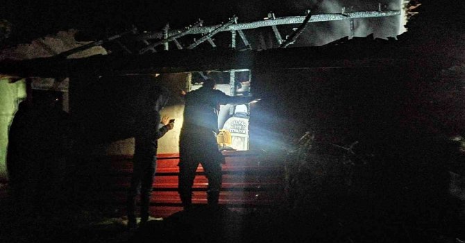 Isparta’da tandır yangını