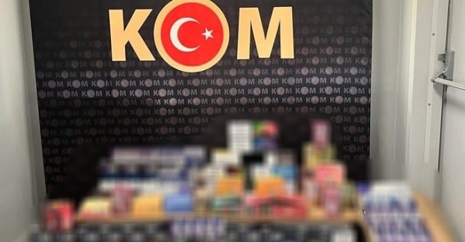 Antalya’da 4 milyon liralık kaçakçılık operasyonu