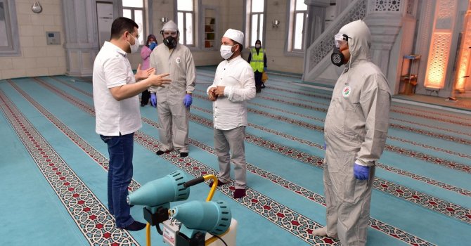 Tütüncü, korona tedbirlerini inceledi